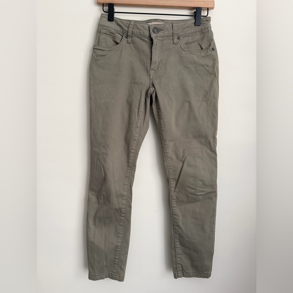 Burberry Brit Khaki Pants low rise SZ 26